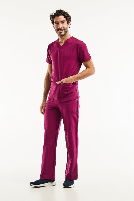 Cherokee® ProTech - Tenue de bloc - Homme - Bordeaux