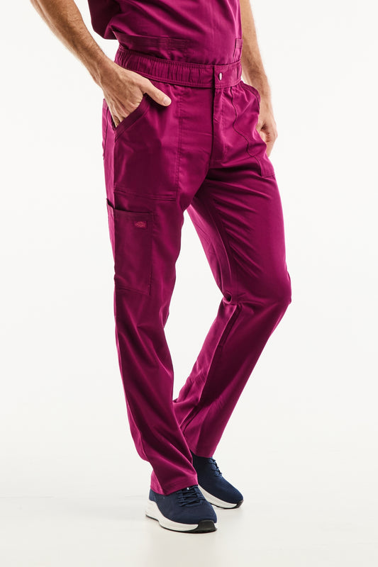 Balance by Dickies® - Pantalon médical - Homme - Bordeaux
