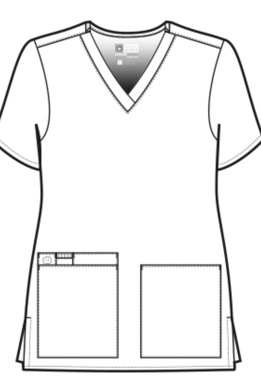 Wonderwork - Blouse médicale - Femme - Bleu royal