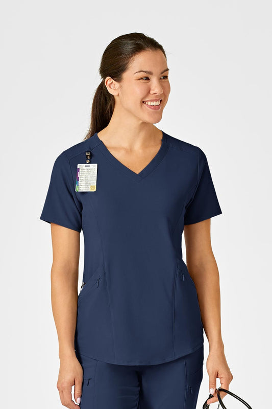 Renew - Tunique médicale - Femme - Bleu marine