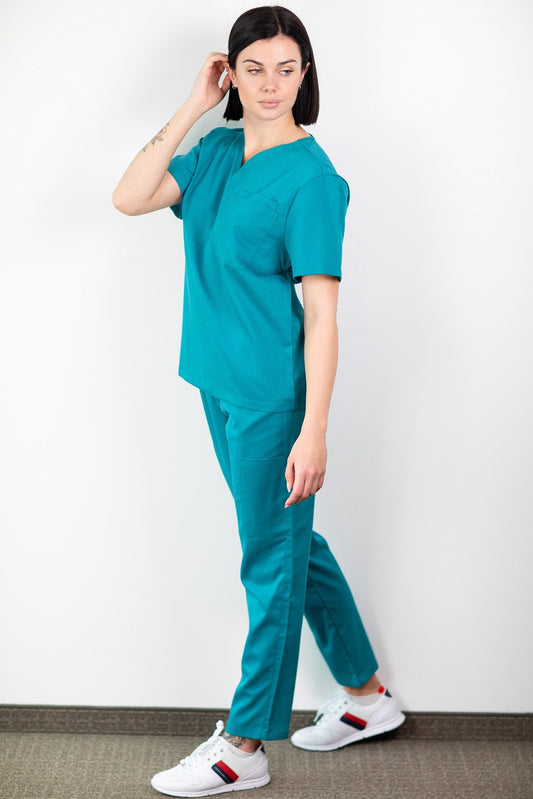 Medfit - Pantalon de bloc - Unisexe - Bleu paon