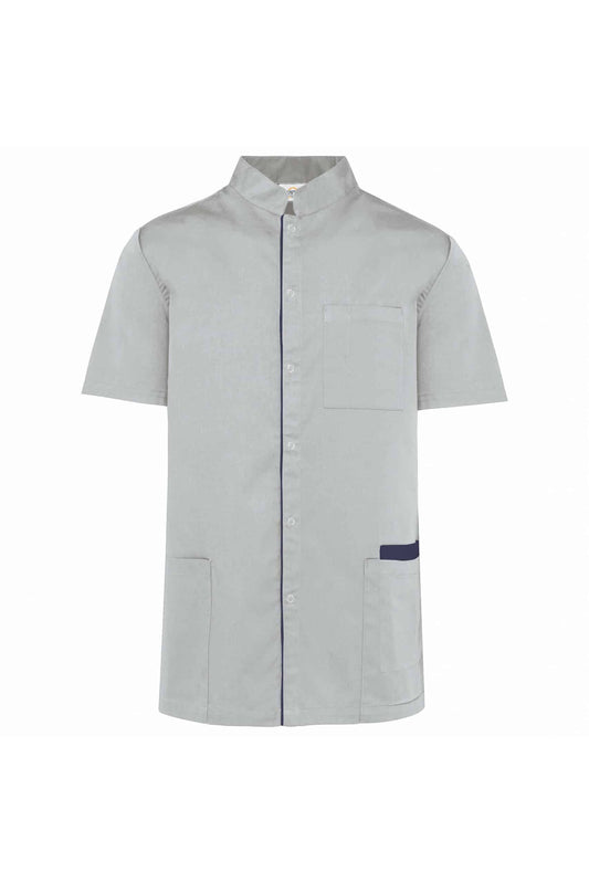Oscar - Blouse médicale - Homme - Lavage à 60° - Gris