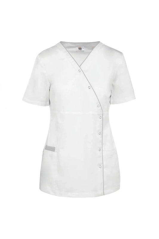 Lima - Blouse médicale - Femme - Lavage à 75°- Blanc