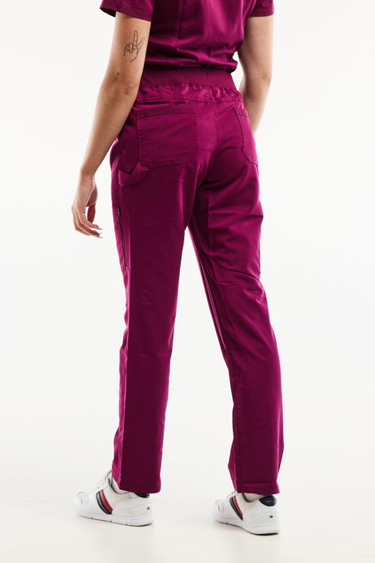 Balance by Dickies® - Pantalon médical - Femme - Bordeaux