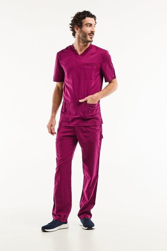 Balance by Dickies® - Tenue de bloc - Homme - Bordeaux