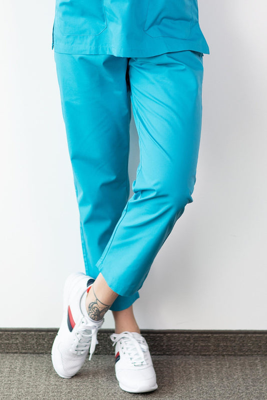 Basicfit - Pantalon de bloc - Unisexe - Bleu paon