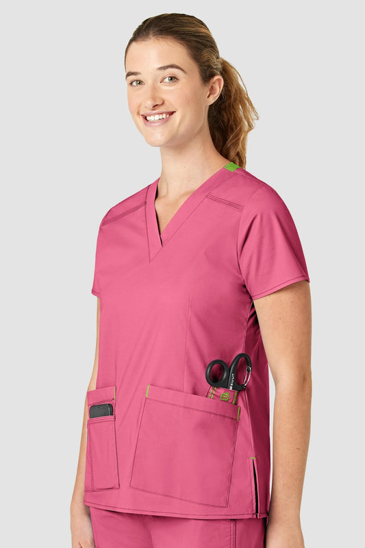 Bella - Blouse médicale - Femme - Rose