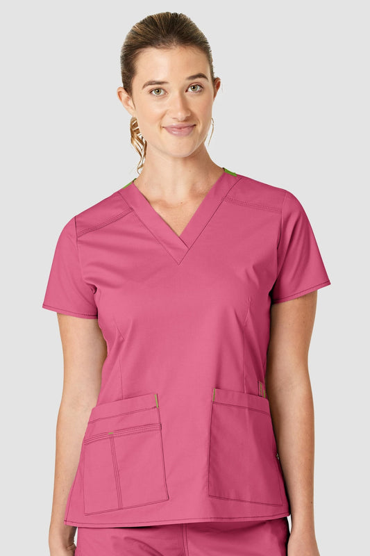 Bella - Blouse médicale - Femme - Rose