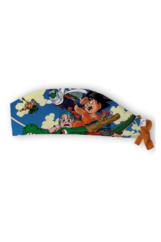 Calot médical – Bleu imprimé Dragon Ball Z