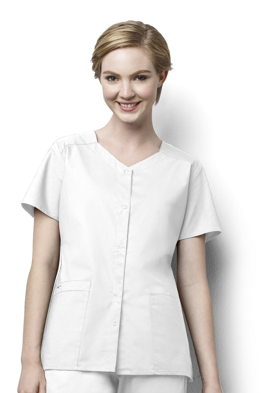 Classicfit - Blouse médicale - Femme - Blanc