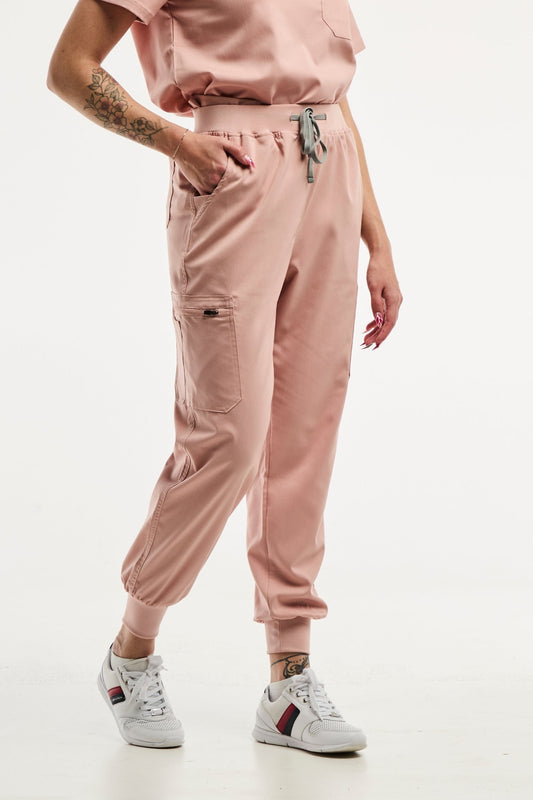 EMMA jogger - Pantalon médical - Femme - Rose Clair