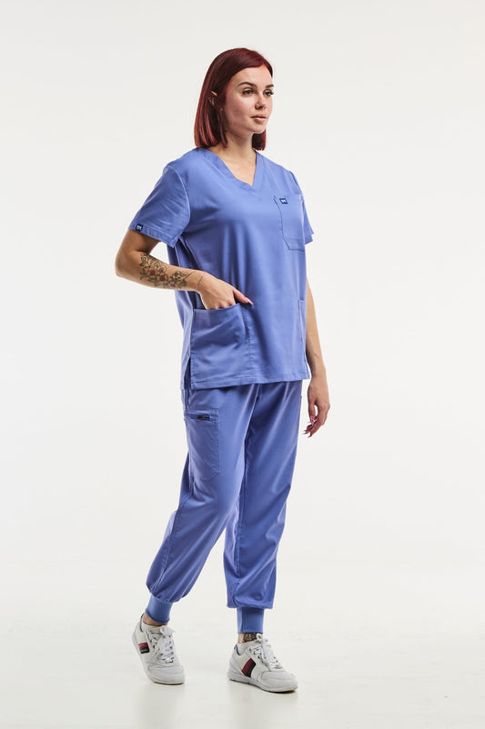 EMMA jogger – Tenue médicale – Femme – Bleu