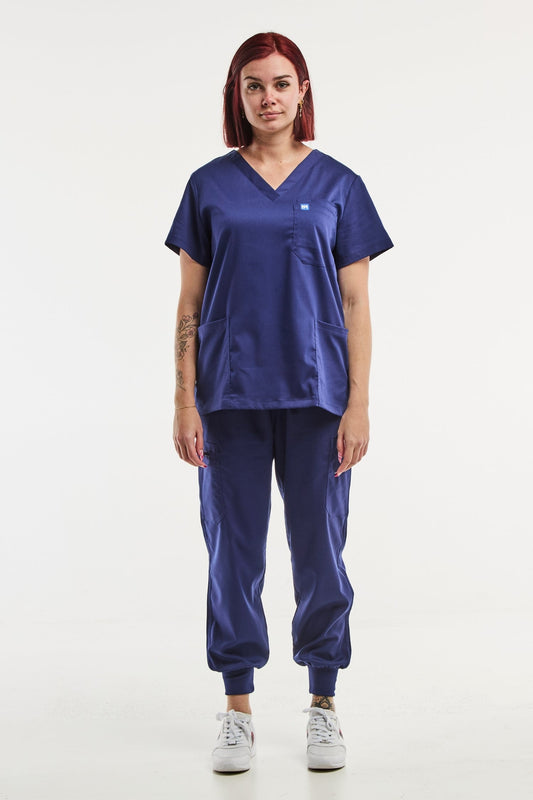 EMMA jogger – Tenue médicale – Femme – Bleu Marine