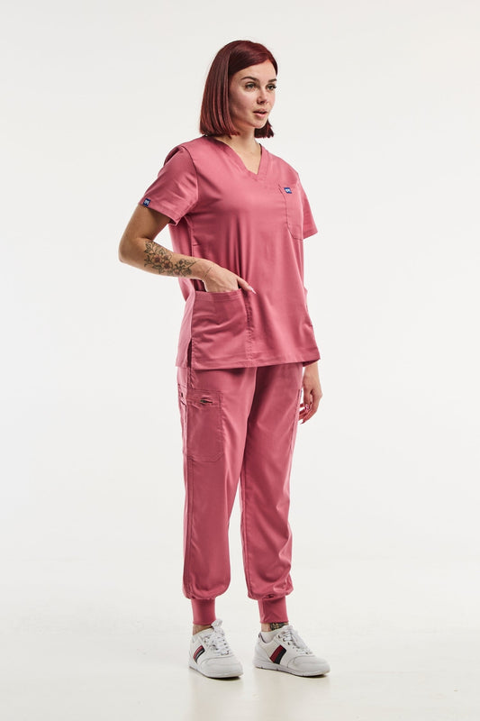 EMMA jogger – Tenue médicale – Femme – Rose