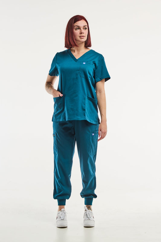 EMMA jogger – Tenue médicale – Femme – Turquoise