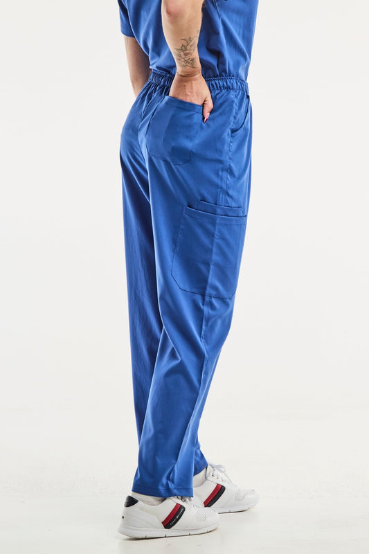 EMMA - Pantalon médical - Femme - Bleu Roi