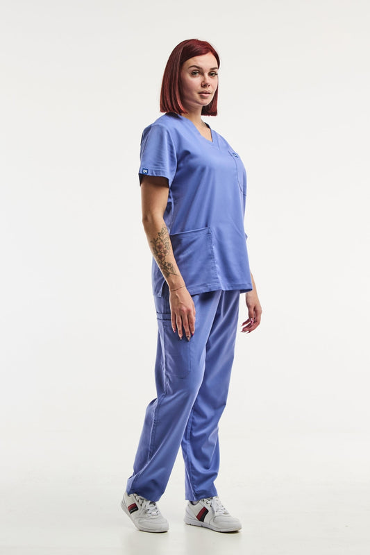 EMMA – Tenue médicale – Femme – Bleu
