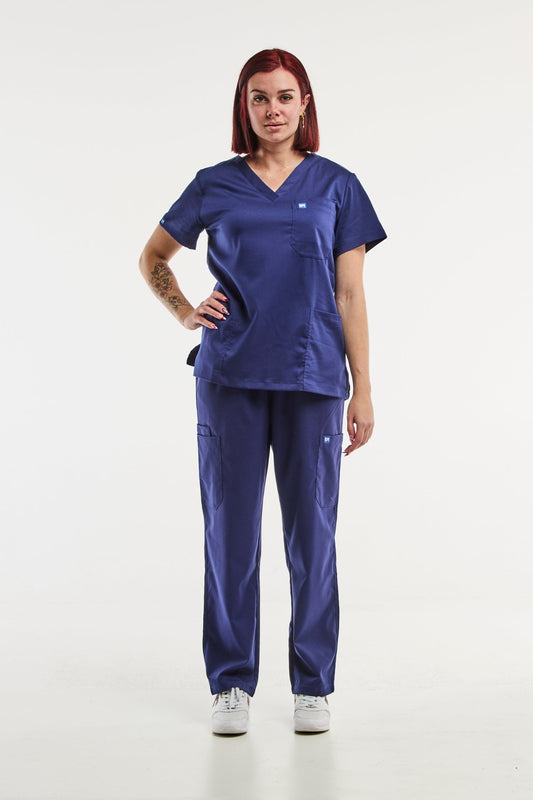 EMMA – Tenue médicale – Femme – Bleu Marine