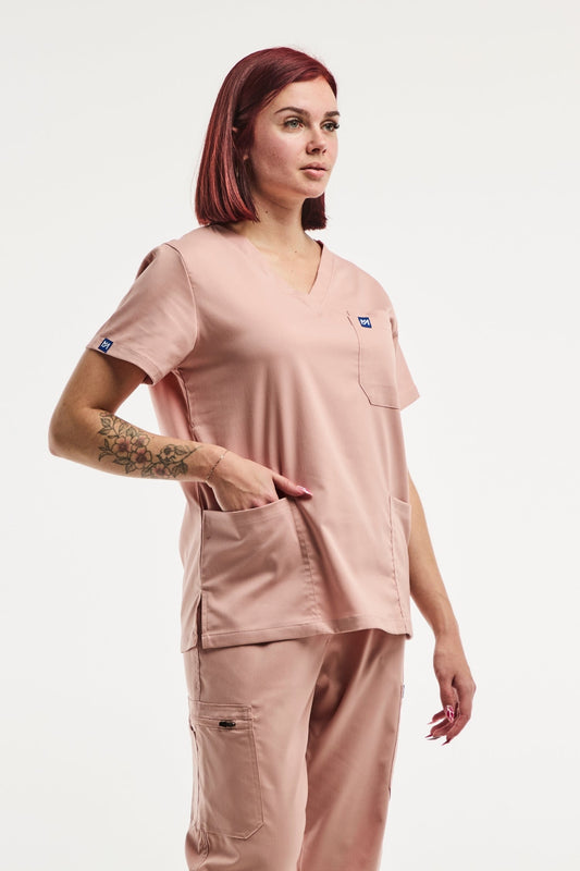 EMMA - Tunique médicale - Femme - Rose Clair