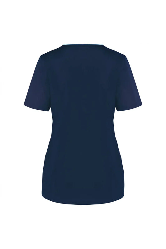 Lima - Blouse médicale - Femme - Lavage à 75°- Bleu Marine