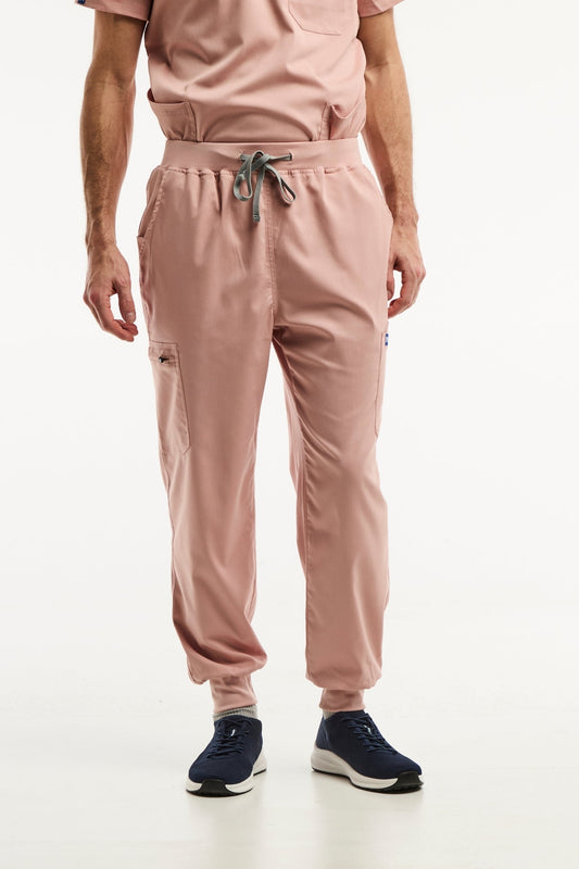 LUCA jogger - Pantalon médical - Homme - Rose Clair