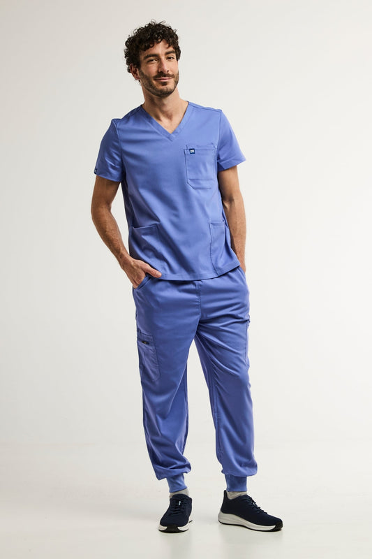 LUCA Jogger - Tenue médicale - Homme - Bleu