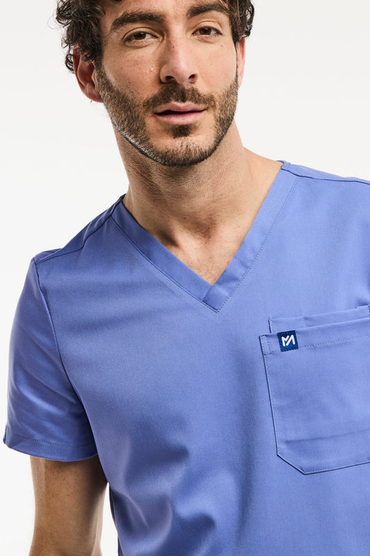 LUCA - Tunique médicale - Homme - Bleu