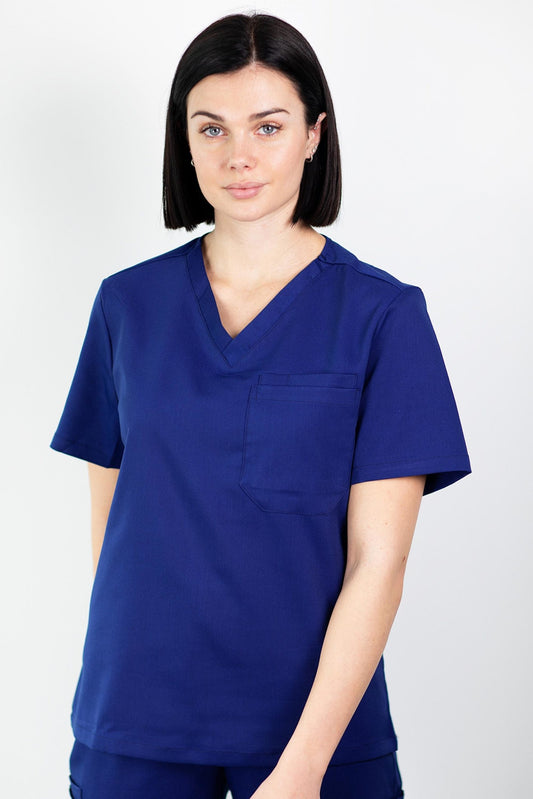 Medfit - Blouse médicale - Unisexe - Bleu outremer