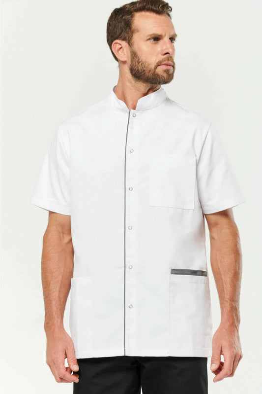 Oscar - Blouse médicale - Homme - Lavage à 60° - Blanc