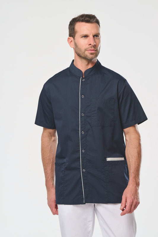 Oscar - Blouse médicale - Homme - Lavage à 60° - Bleu Marine