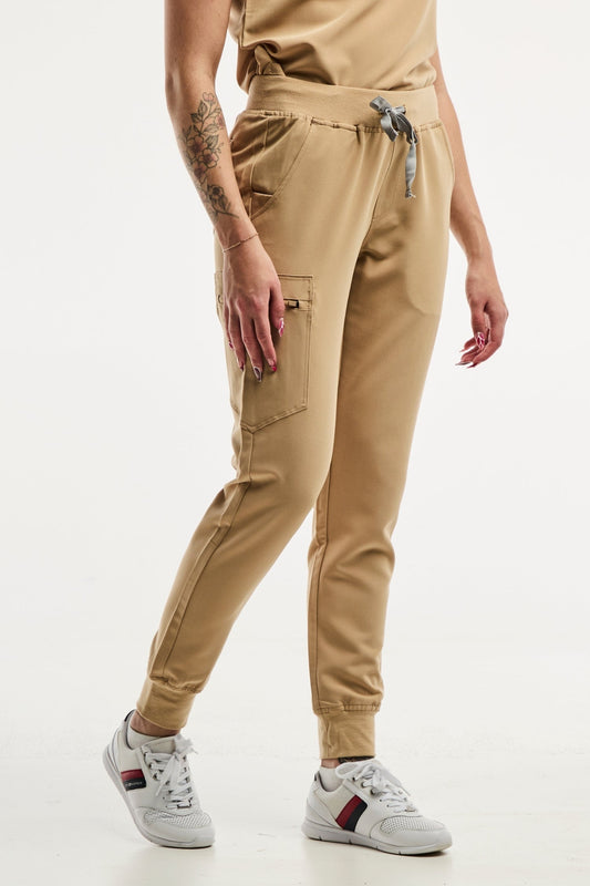 Paris - Pantalon Médicale Stretch - Femme - Beige