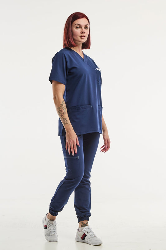 Slimfit - Tenue médicale - Bleu