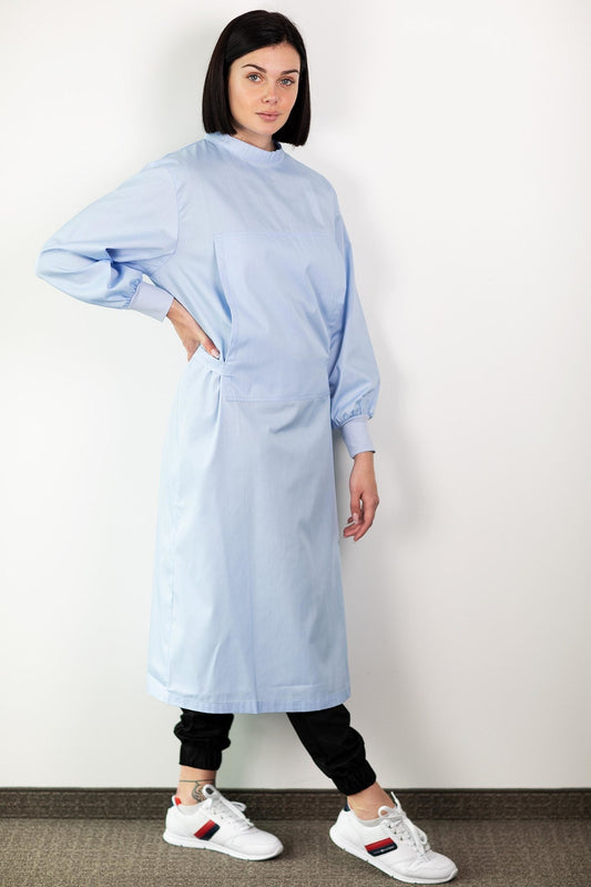 Surblouse en tissu lavable - Unisexe  - Bleu ciel