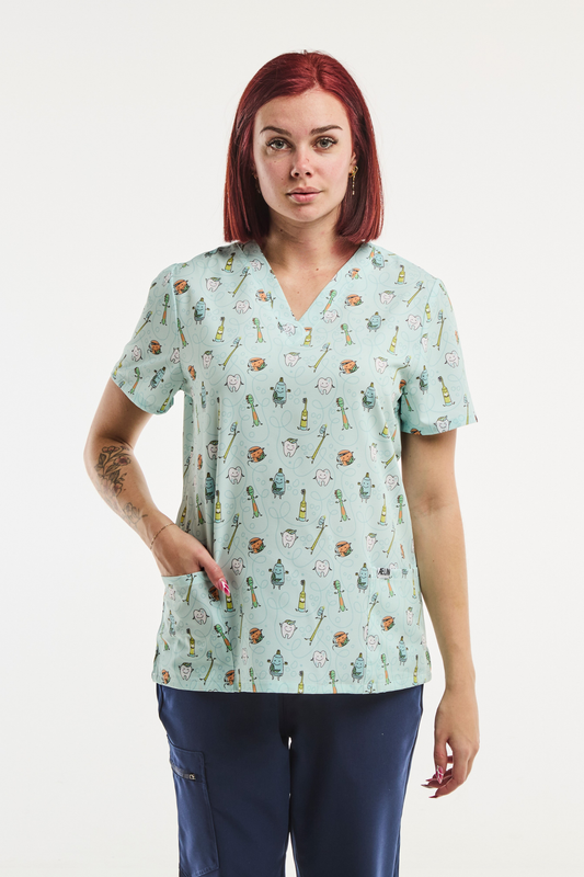Tunique Médicale Stretch - Femme -  Brosse Party