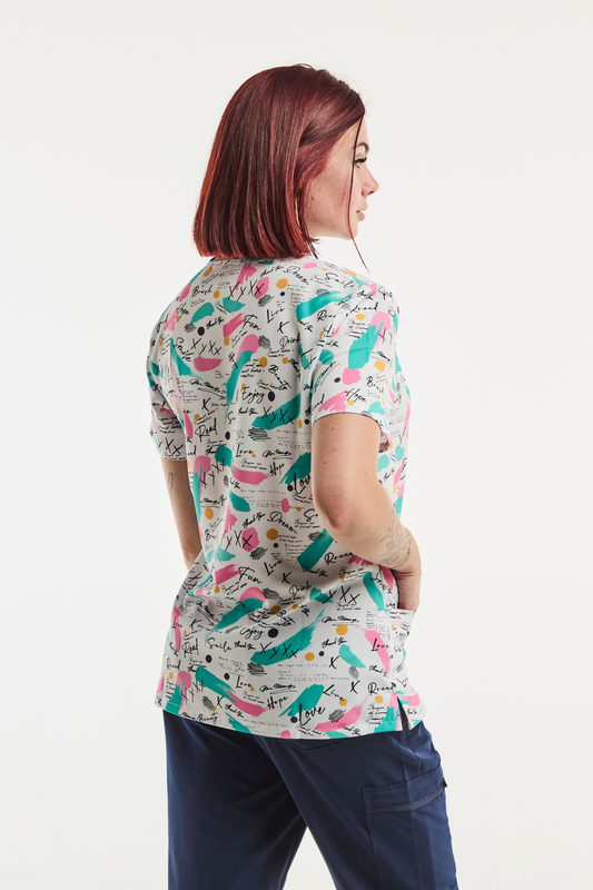 Tunique Médicale Stretch - Femme - Rêves Enchantés