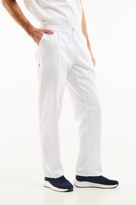 Velilla - Pantalon médical - Unisexe - Blanc,
