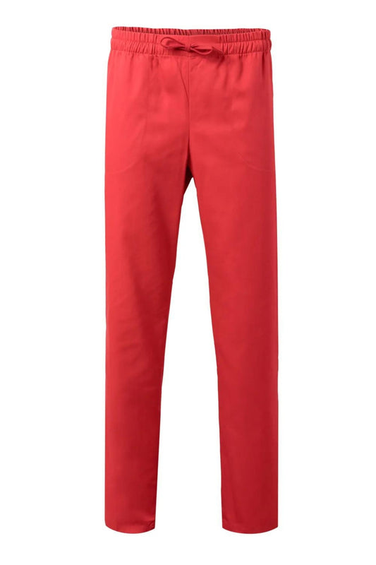 Velilla - Pantalon médical - Unisexe - Rouge