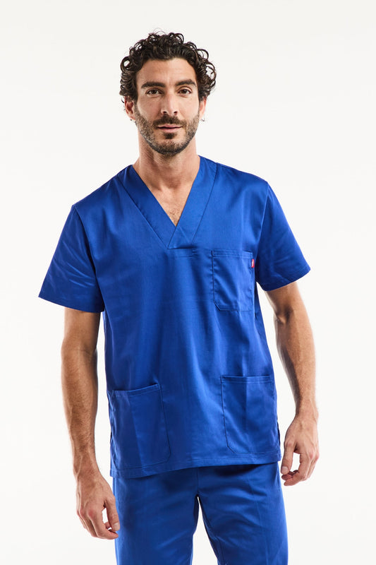 Velilla - Tunique médicale - Unisexe - Bleu outremer