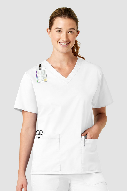 Wonderwork - Blouse médicale - Femme - Blanc