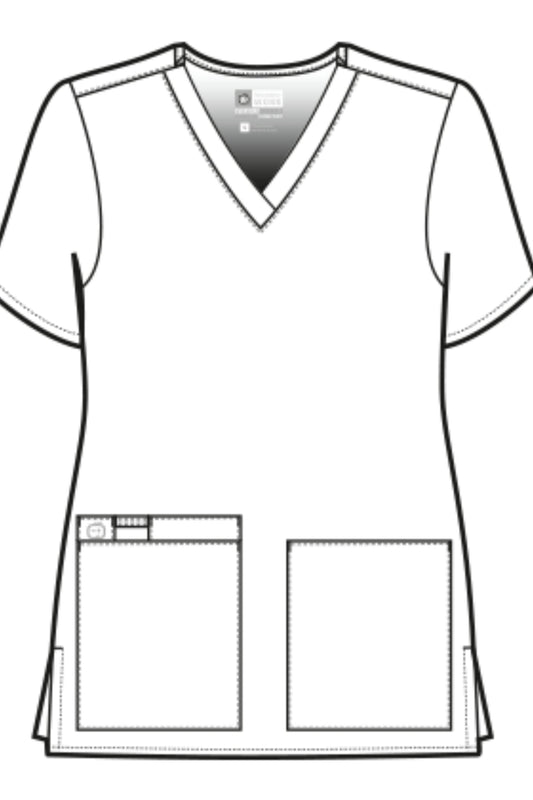 Wonderwork - Blouse médicale - Femme - Bleu royal